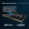 Crucial CT32G56C46S5 SO-DIMM, 1x 32 GB, DDR5, 5600 Mhz, CL46, 1.1v