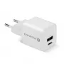 Seinalaadija everActive SC-330Q 1x USB-A ja 1x USB-C pesaga, 20 W, valge