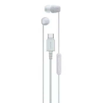 Sony IER-EX15C peakomplekt juhtmega kõrvasisene kõned/muusika USB USB-C valge
