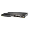 Hewlett Packard Enterprise HPE Aruba 6300M - Switch - L3 - hallatav - 24 x 1/2,5/5/10GBase-T + 4 x 1 Gigabit / 10 Gigabit / 25 Gigabit / 50 Gigabit SFP56 (ühendus / virnastamine) - esikülg