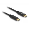 DeLOCK USB USB-C laadimiskaabel 15 cm PD 5 A E-Markeriga