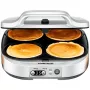 ROMMELSBACHER PC 1800, 4 pannkooki, Hõbedane, Plast, 13,5 cm, Nupud, 1800 W