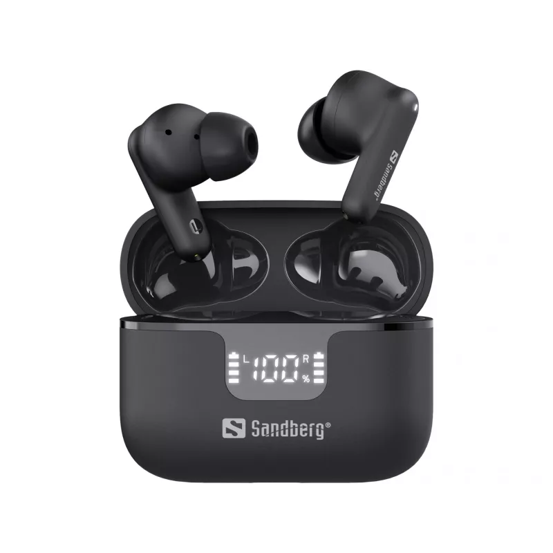Kõrvaklapid Sandberg Wireless Earbuds ANC+ENC