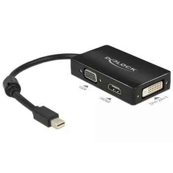 Juhe DeLOCK 0,16 m DisplayPort/VGA + HDMI + DVI