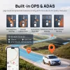 Dash cam 70mai A810S 4K Ultra HD, 3840×2160, 146° FOV, 3 tolli IPS, Wi‑Fi 6, GPS, MicroSD kuni 512 GB, sigaretisüütaja toide