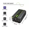 Qoltec Monolith toiteadapter inverter Auto 600 W 12 V