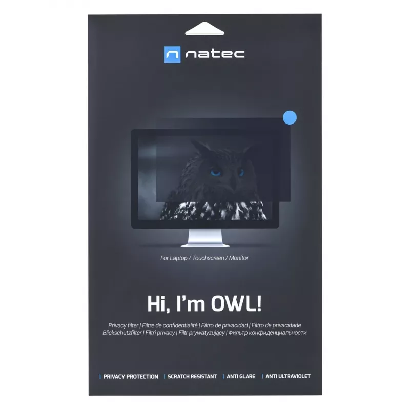 NATEC Owl raamideta privaatsusfilter 54,6 cm (21,5 inch)
