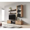 Cama set of two shelves 125cm SOHO lefkas oak/Must