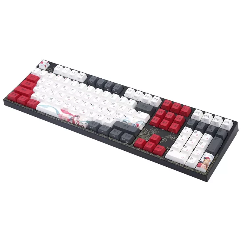 Mehaaniline mängurklaviatuur Triton Varmilo VEA108 Beijing Opera, MX Brown lülitid, valge LED, USA paigutus