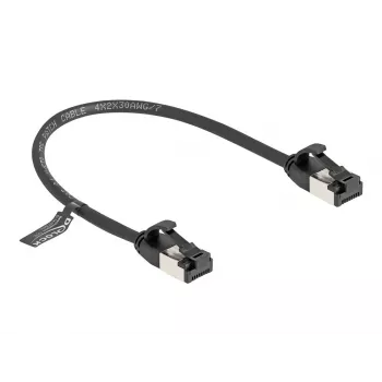 Võrgukaabel DeLOCK RJ45 pistik pistikule Cat.8.1 0,25 m must