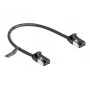 Võrgukaabel DeLOCK RJ45 pistik pistikule Cat.8.1 0,25 m must