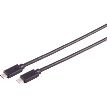 USB-kaabel S/CONN 13-62025 USB 3.2 Gen 2x2 1 m USB-C must