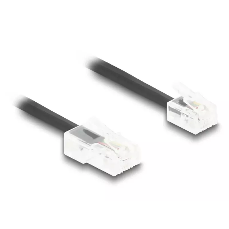 telefonikaabel DeLOCK 88479 2 m Must RJ-11 RJ-45