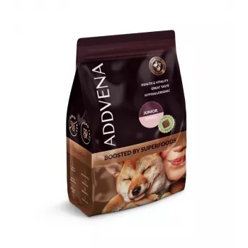 ADDVENA Boosted by superfoods Junior Small Beef - kuiv koeratoit - 2,5kg