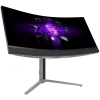 LORGAR 34MP1, UWQHD MiniLED mängumonitor Pro, 34'' (3440*1440) VA kumer monitor, must/piimhall