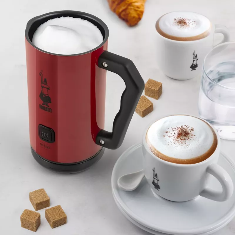 Bialetti MKF02 Automaatne piimavaht ja -soojendaja Punane