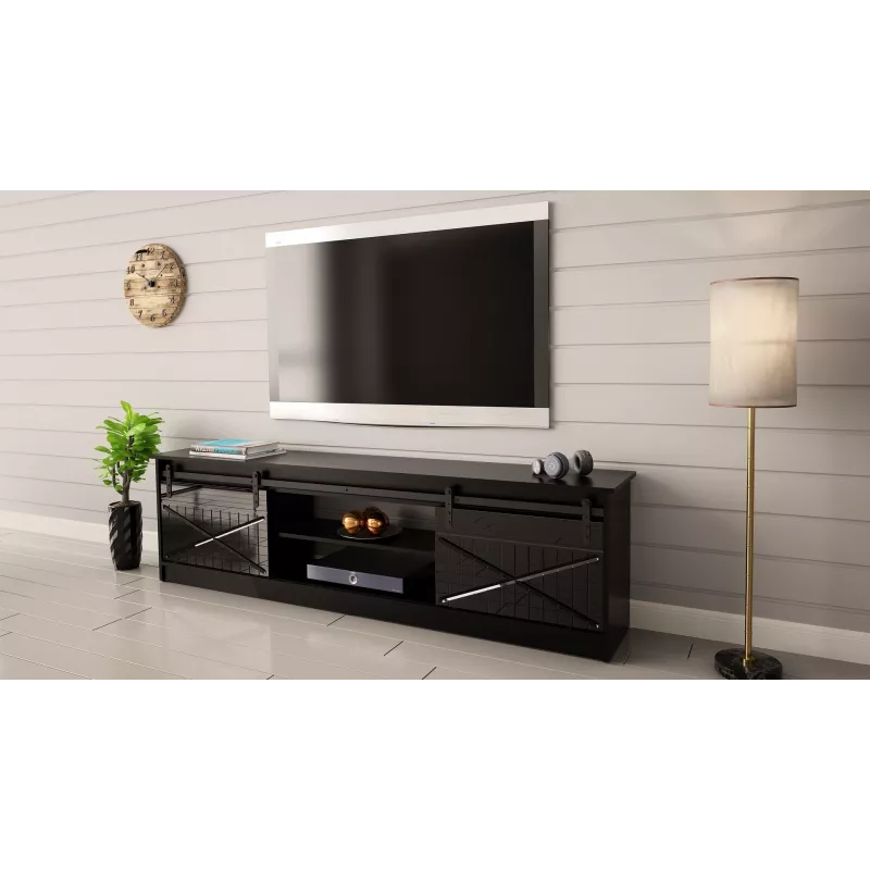 RTV GRANERO 200x56.7x35 must/must läikiv Kapp