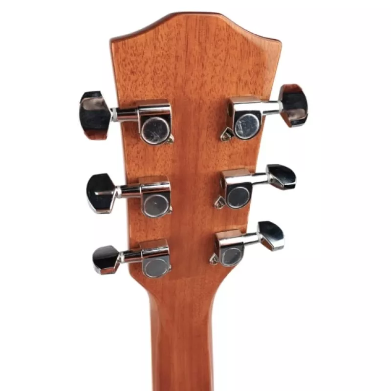 Elektroakustiline kitarr V-tone VEAG1 CE 4/4 Wood — täissuuruses dreadnought, cutaway, kuusepealispuu, mahagonist selg ja küljed, sisseehitatud eelvõimendi