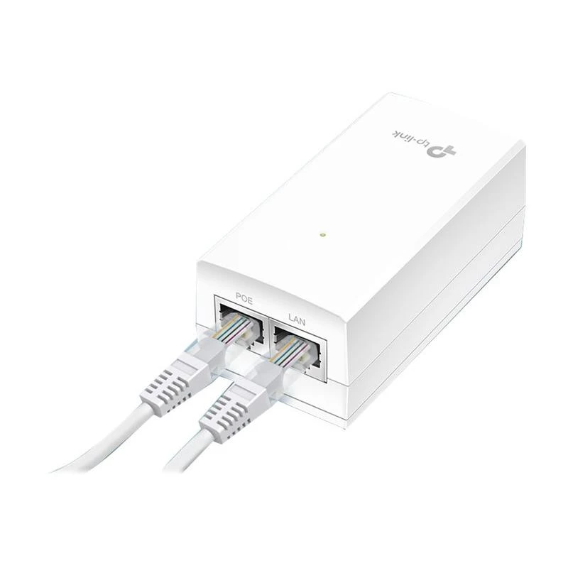 TP-Link 24V passiivne PoE-adapter, Gigabit Ethernet, 10,100,1000 Mbit/s, 10/100/1000, Cat3, Cat4, Cat5, Cat5e, Cat6, Valge, 100 m