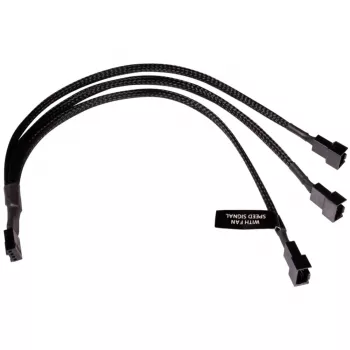 RGB jaoturkaabel Alphacool 18680 Must 300 mm