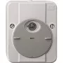 Elektrikilp Merten 544829, hall, vahelduvvool 230 V sisend, 10 A väljund, IP54, 80×47×97 mm
