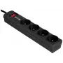 Liigpingekaitseriba EATON Power Strip 4 FR — 4 E-tüüpi pistikupesa, 1 m kaabel, 10 A, 2500 W, LED-indikaatorid