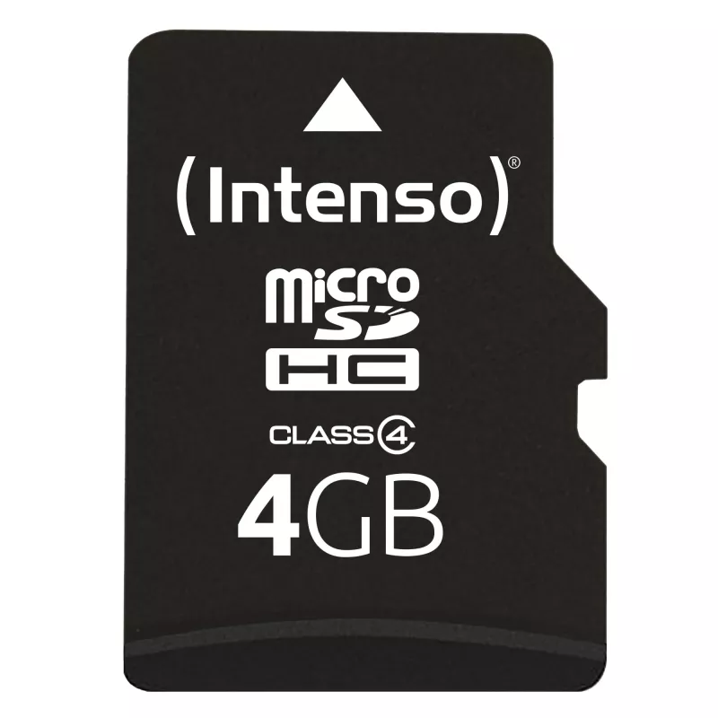 Intenso mälukaart 4 GB MicroSDHC Class 4 3403450