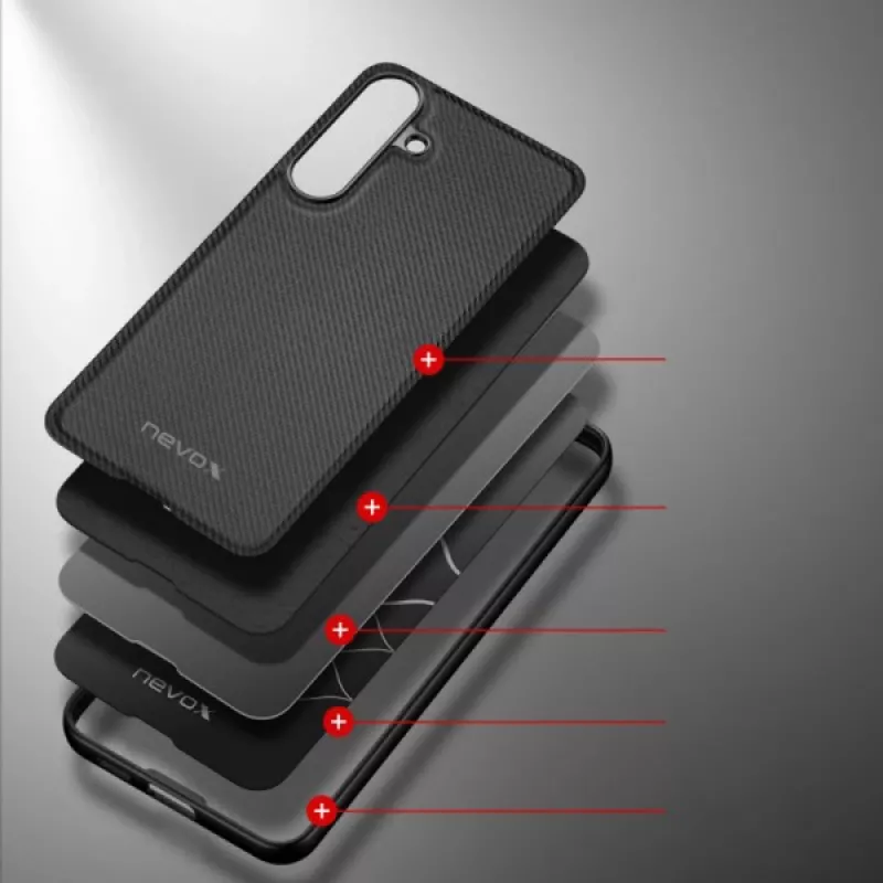 nevox StyleShell NYLO - Samsung Galaxy S25 FE must (2576)