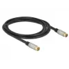 Koaksiaalkaabel RG-6/U DeLOCK 88946 2m IEC Must