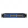 Hallatav kommutaator ALLNET 112534 L2 Gigabit Ethernet 16 porti 19U Must