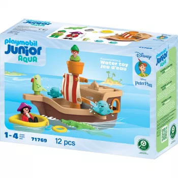 Figuurikomplekt JUNIOR & Disney Piracki statek Piotrusia Pana
