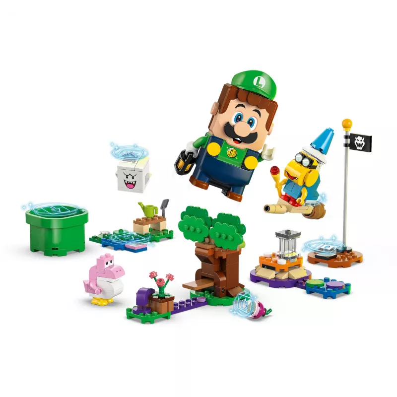 Konstruktormänguasi LEGO 71440 Super Mario interaktiivne LEGO Luigi figuuri komplekt