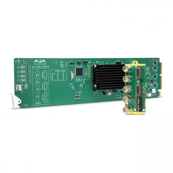 AJA OG-Hi5-4K-Plus - SDI-HDMI-muundur - roheline - 4096 x 2160 pikslit - 480i,576i,720p,1080i,1080p,2160p - 0 - 40 °C - -40 - 60 °C