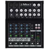 Mixer Mackie Mix8 — 8-kanaliga kompaktne analoogmikser, 20–30000 Hz, 3800 Ω mikrofoni sisend, 198×244×53 mm