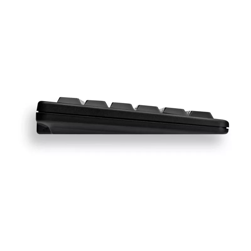 CHERRY Compact G84-4100LCADE-2, Combo (USB + PS/2), DE klaviatuur kontorisse USB + PS/2 QWERTY must