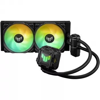 ASUS TUF GAMING LC II 240 ARGB protsessori vedelikjahutuse komplekt 12 cm Must
