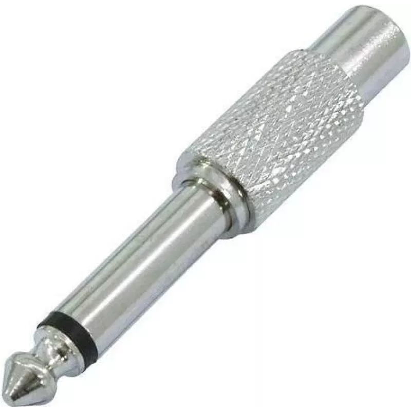 OMNITRONIC Adapter RCA(F)/jack(M) Met 10x (3022615M)