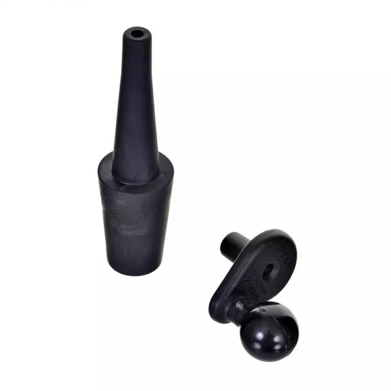 RAM Mounts X-Grip suure telefonihoidik mootorratta kahvli varre alusega