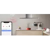 Suitsuandur EZVIZ CS-T4C — juhtmevaba ZigBee, 3V liitiumaku, 87×35×87 mm, 85 dB, pinnale paigaldatav, valge