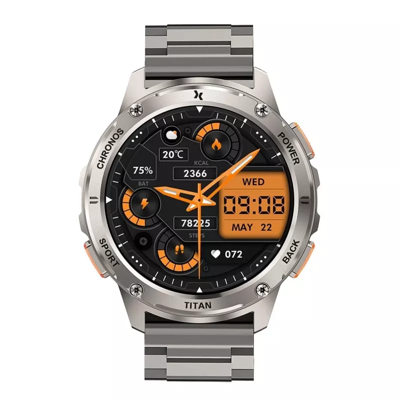 Nutikell FW110 Titan Chronos hõbedane