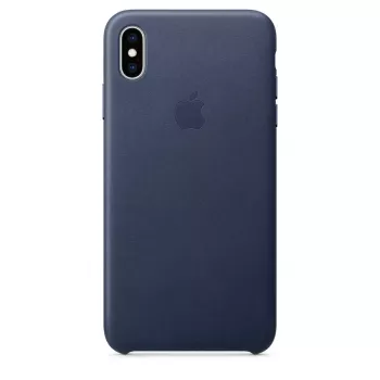 Apple Leather Case MRWU2ZM/A Iphone XS Max Midnight Originaal Seal