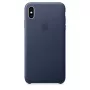 Apple Leather Case MRWU2ZM/A Iphone XS Max Midnight Originaal Seal