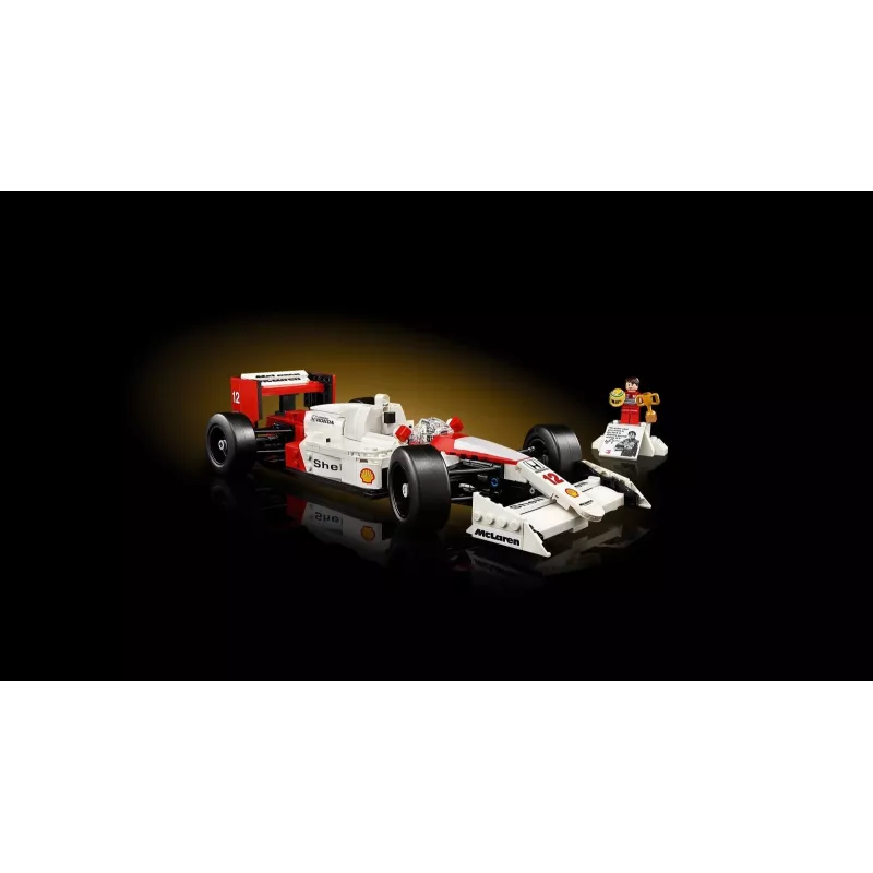 LEGO komplekt McLaren MP4/4 Ayrton Senna 10330 — LEGO ICONS mudelauto väljapanek