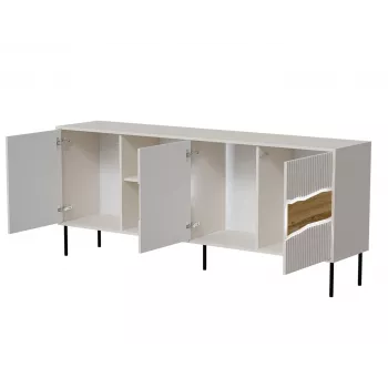 Cama INSERTO 3D1W kummut 190x40x80 kašmiir + LED