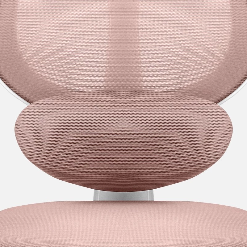 Laste pöördtool mark adler Junior 4.5 Pink — võrkseljatugi, vahtpolster, reguleeritav kõrgus 40–50 cm, käetoed, nimmekaitse, rattad (avatud pakend)
