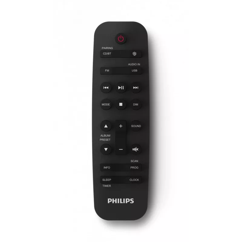Philips TAM3205M2 koduaudiosüsteem Koduaudio mikrosüsteem 20 W Must, Hõbedane
