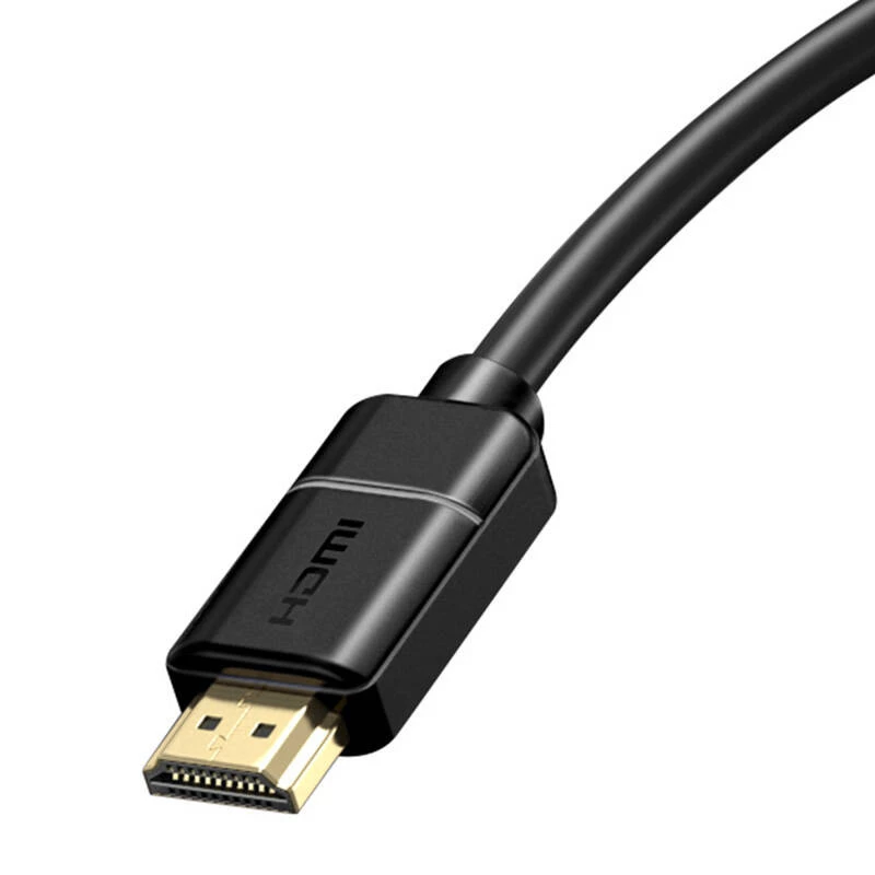 Baseus 2x HDMI 2.0 4K 60Hz kaabel, 3D, HDR, 18Gbps, 5m (must)