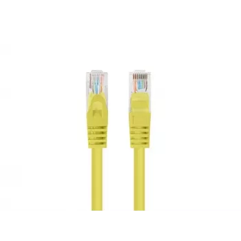 Võrgukaabel LANBERG PCU6-20CC-0150-Y UTP Cat.6 1,5 m, CCA, RJ-45, kollane