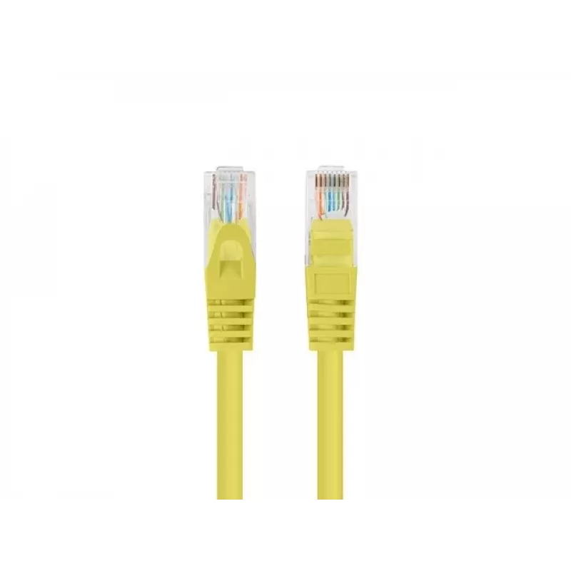Võrgukaabel LANBERG PCU6-20CC-0150-Y UTP Cat.6 1,5 m, CCA, RJ-45, kollane