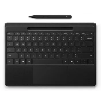 Klaviatuur Microsoft Surface Pro Flex klaviatuur puuteplaadiga juhtmevaba Bluetooth QWERTY must